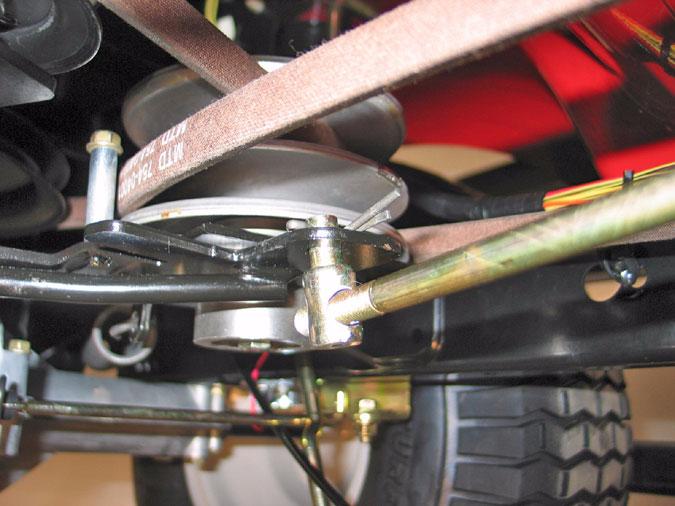 Using a ½ socket, remove the hex screws securing the left side of the pedal support bracket to the frame. See Figure 63. Hex Screws Figure 61 15.12.