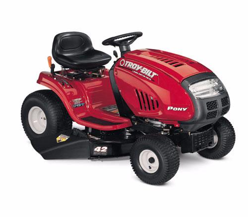 Servicing the LT-5 Lawn Tractor LT-5 LAWN TRACTOR (TROY-BILT MODEL SHOWN) A means shall be provided that prevents reverse drive operation at a ground speed greater than 1 ft./sec.