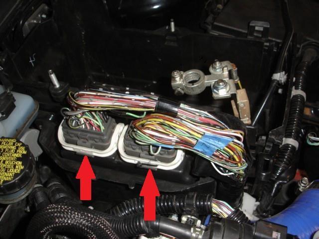 Unplug the factory harness and remove the single screw that holds the solenoid from the turbo