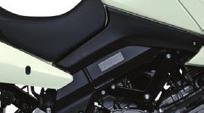 Top 10 features Antilock Brake System (ABS*) monitors brake lever input and wheel speed, and matches stopping power to