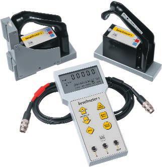 Inclinometers and Levels DIN 2276 Part 2 (form E) BEVELtronic 1 Flat and prismatic measuring faces, 20 to 120 dia.
