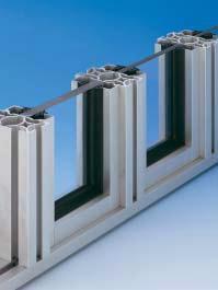...* Profile length in mm Function Profiles Windows Through various combinations of panel profiles and seal strips, panels of various thicknesses can be installed.