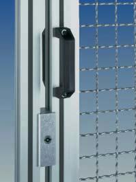 Handles and Knobs Handles The variety of handles are suitable for carrying, opening and closing, pushing of frames, doors, enclosures, windows, etc. Please order screws and nuts separately.