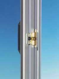 Door Components Ball Latches B68.02.101 for Door gap 5 mm complete B68.02.102 for Door gap 24 mm complete Nut 1, M6 34.02.0008, Steel Zn FH-SHCS M6 x 12, DIN 7991, D7991612, 8.