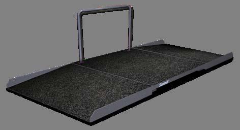 Bariatric Wheelchair Ramp Scale Bariatric Wheelchair Ramp Scale offers faster, more accurate weighing with dual ramps.