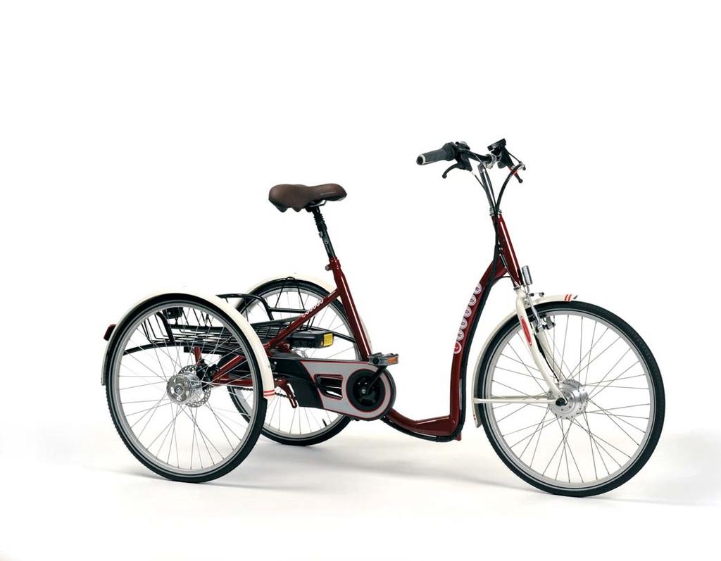 EVersion Electrical model with propulsion support. The Eversion for adults is available for the LAGOON and the VINTAGE version. The electric tricycle will allow you to go further, easier and faster.