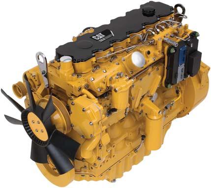 Engine and Power Train Powerful Efficiency Engine The Cat C6.