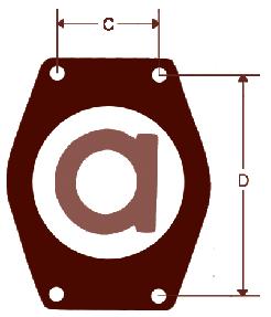 QUICK SELECTION GUIDE W-Series DASH NUMBER NOMINAL BOLT CENTERS BASIC FLANGE CODE 61 CODE 62 BOLT CENTERS