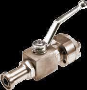 HYDRAULIC BALL VALVES AES/F & ABS/F Series Flange Head X Flat-Face Flange Head X Flat-Face connections for insertion in between existing flange joints Ideal for flange mounting anywhere a flange