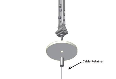 Join 2nd luminaire with (2) #8 screws from 1st luminaire while organizing wires to be sure not pinched. Adjust screw(s) tightness slightly to align housing to be straight.
