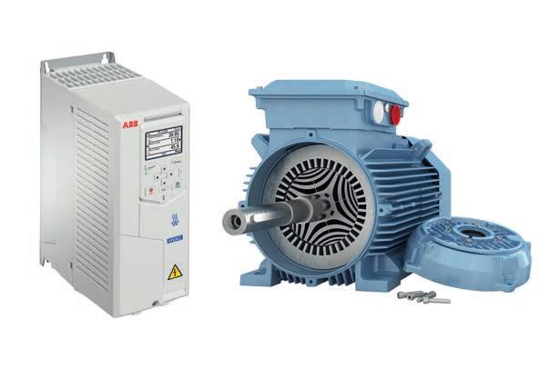 5 A clear vision for the HVAC industry Figure 2. ACH580 with SynRM motor For over 20 years, ABB has been a leader in HVAC motor control innovations.