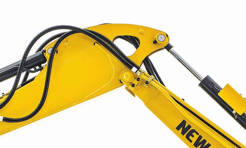 versatility Power for grabs and clamshell buckets Reversible flow for soil augers High capacity constant flow for flails and cutterbars Power for hydraulic breakers and hammers Clever features