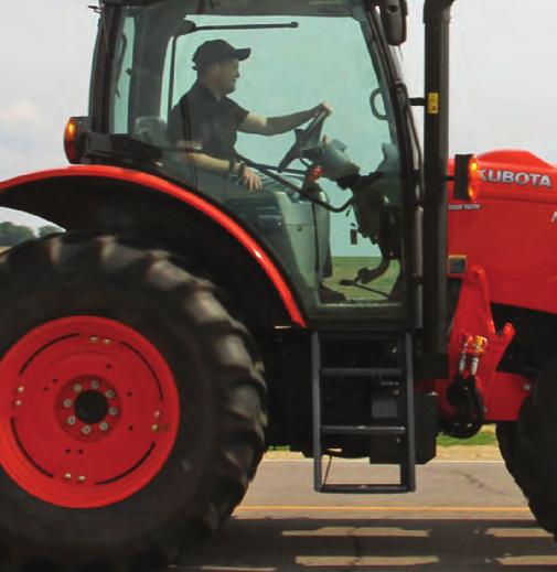 equipped with a drive shaft with 100-hour greasing intervals.