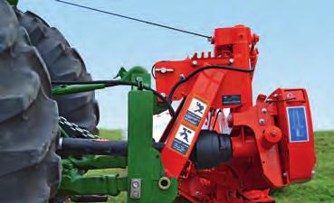 OPTION: SECOND INNER HIGH CONE FOR GMD 28 AND 280 To reduce swath width on these mowers, the
