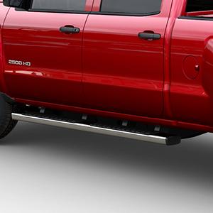 VXH - 6 INCH TUBULAR ASSIST STEPS - DOUBLE CAB DIESEL on Double Cab Models with Diesel VXJ - 4 IN TUBULAR ASSIST STEPS - CREW CAB - DIESEL for Crew Cab Models with Diesel VXJ - 4 IN TUBULAR ASSIST