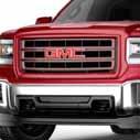 Body Colored Grille 2015 GMC All-New 2015 Sierra HD Enhance the front end of your vehicle with this accessory Grille, specifically designed and