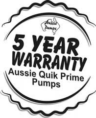 Aussie QP Gushers high flow TRANSFER PUMPS Aussie QP gushers (transfer pumps) are available in a range of sizes from 2 to 6
