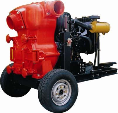 imum head of 27 metres. Self priming from a depth of 7.6m. Powered by Mitsubishi S3L water cooled, 3 cylinder diesel engine, electric start.