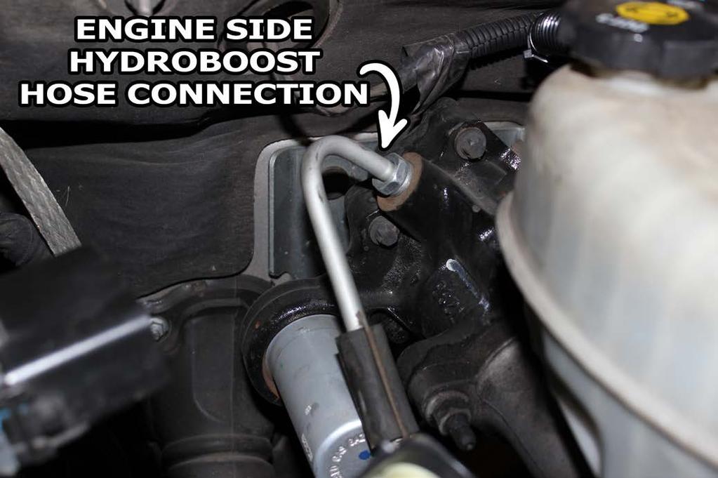 SIDE HYDROBOOST HOSE/TUBE CONNECTION Last