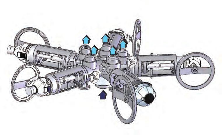 Diverter Applications Diverter valves have the primary purpose of splitting or combining process media into one or more streams.
