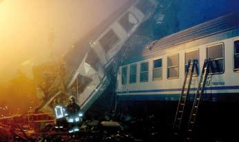 Train accidents individual accidents The figures may appear even better if we take into account that only a limited number of the passenger fatalities occurred in train accidents.