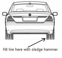 Page 2 of 11 Important: Safety First! You can be injured or even killed if the vehicle ends up on top of you. Do not rely solely on the jack to hold the vehicle in place while performing maintenance.