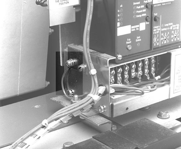 On a 30-H(L)-3 / 30-3 Retrofit, the Sensor Harness is connected directly to the terminals on the Aux. CT Module. All other procedures for Sensor Harness installation are identical for these Breakers.