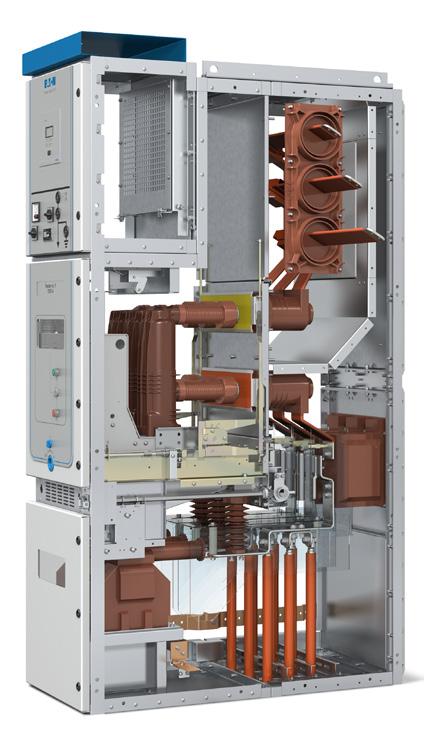 The footprint of Eaton s Power Xpert UX switchgear is one of the most compact of all systems available on the market. 12/17.