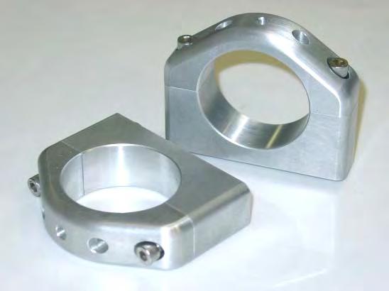 To aid in the installation of the reservoirs, we also offer a set of Billet Aluminum Remote Canister Mounts.