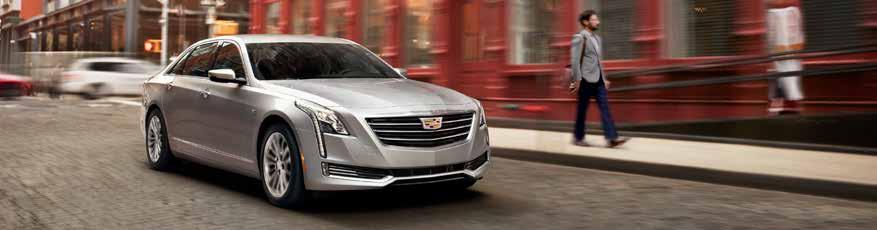 COVER THE LAST DETAIL The 2018 CADILLAC CT6 PREMIUM CARPET PACKAGE 1 Choose interior protection that transcends mere utility. Experience bespoke design. Feel top-grade materials.