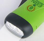 e-lite Deluxe Turbo Deluxe Hand Powered Flashlight GES-106 Convenient to use, no external batteries needed.