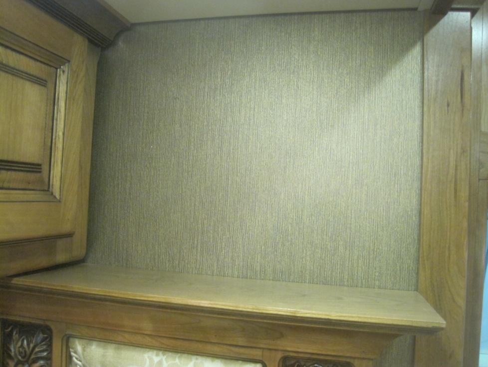 Enhanced appearance of interior with new wallboard