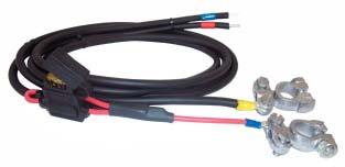 715 Battery Cable with 30A Fuse (H07 RN-F 2 x 6,0 mm² / terminal clamp) [L] = 1500 mm 700 g 103.