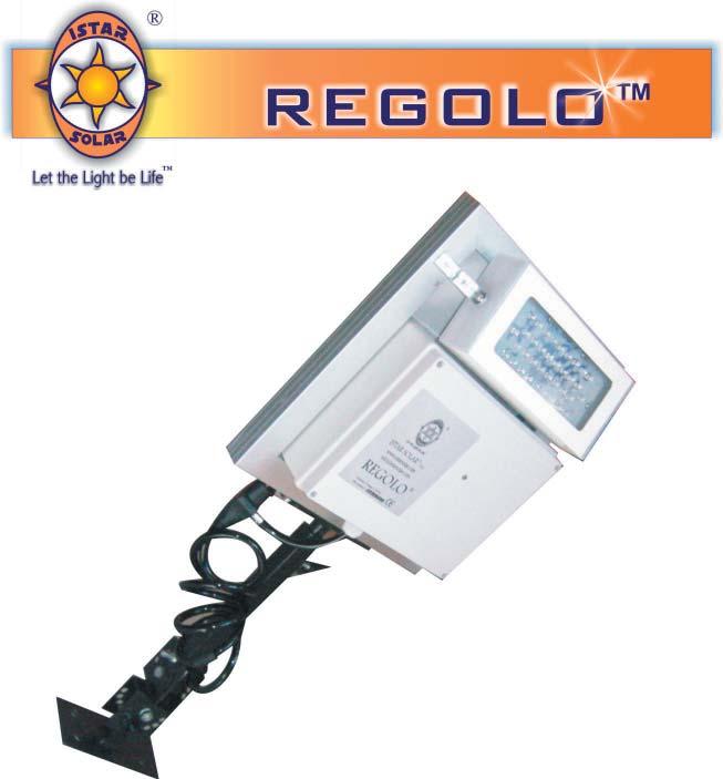 Solar Street Lighting Solar Street Lights Istar Solar Streetlight REGOLO Istar Solar is glad to launch the newest innovative and exclusive solar lighting system REGOLO on the market.