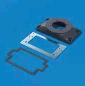 2" (6 mm) Gaskets and assembly hardware CP-L Support Arm System Housing coupling 6525.00 630.00 Elbow coupling 6526.00 6040.00 Tilting adaptor ± 45 6529.