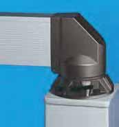 CP-XL Support Arm System Top-mounted joint CP-XL For swivel-mounting of the support arm system on horizontal surfaces also suitable for suspending from the ceiling.