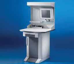 T T Inspection Station Depth: 35" (895 mm), Height: 79" (2000 mm) B B H H 2 3 The complete system for use as a testing station in industrial environments (e.g., directly at the machine) where it is necessary to perform testing and process the data electronically.