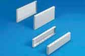 605 Base/plinth trim, side Sheet steel For TS, CM, PC-TS, TP, IW For mounting between the base/plinth components. At 8" (200 mm) height, two 4" (00 mm) base/plinth trims may be used.