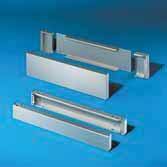 Bases Base/Plinth Components and Trim Base/plinth components front and rear Stainless steel For TS, CM Type 304 and 36L stainless steel Finish: Brushed, grain 400 Assembly parts including 4 screws