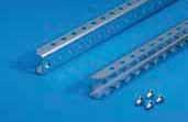 Interior Installation Rail Systems TS system bars.0 x.5" (25 x 38 mm) For heavy installations, with attachment holes. Installation options: On the vertical TS enclosure section With 0.
