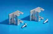 or support brackets PS On the horizontal enclosure section: Directly with angle brackets, mounting brackets or support brackets PS Sheet steel, zinc-plated, passivated Additional parts needed: U
