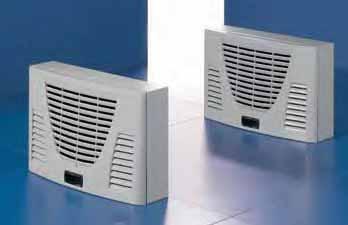 Air Conditioner - Wallmount Useful Cooling Capacity: 809 BTU (237 W) Mini air conditioners for horizontal mounting, ideal for cooling small equipment and operating housings with optimum space