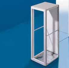 TS8 Electronic - Freestanding Height: 63-79" (600-2000 mm), Depth: 24-32" (600-800 mm) Carbon Steel Freestanding Sheet steel Enclosure frame, roof and gland plates: 6 ga (.5 mm) Rear door: 4 ga (2.