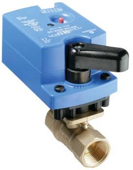 For more information on the electric valve actuators as well as available models, refer to the following documents: VA904-xGA-2S, -3S Series Electric Non-Spring Return Actuators Product Bulletin