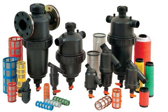 irrigationglobal.com filtration for irrigation systems PLASTIC Filters flow rates filtration degrees diameters max.