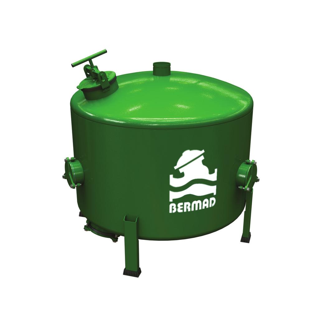 BERMAD Irrigation Media Systems Model 4000 BERMAD sand media filtration systems offer a low maintenance and efficient method to filter organic material and fine inorganic particulate from irrigation