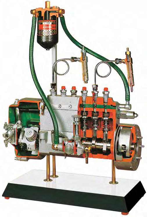 VB 10200M INJECTION PUMP WITH 6 IN-LINE CYLINDERS (on base) - manual VB 10210M INJECTION PUMP WITH 6 IN-LINE CYLINDERS (on stand with wheels) - manual VB 10200 - VB 10210 VB 10200M Main technical