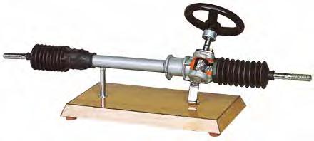 VB 10700M STEERING BOX WITH HOURGLASS SCREW (on base) - manual VB