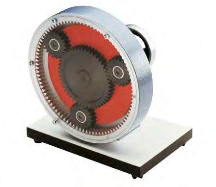 VB 10790 VB 10790M EDUCATIONAL MODEL OF PLANETARY-GEAR (on base) - manual This model shows very clearly and instructively the operating system of a planetary gear and the available gearshift