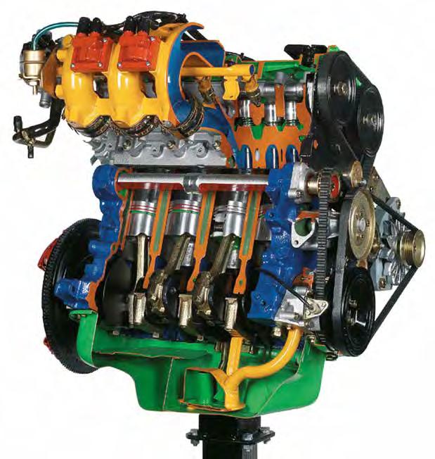 VB 4800 - VB 4801 VB 4800E 16 VALVE 4 CYLINDERS FIAT ENGINE WITH MULTI-POINT ELECTRONIC INJECTION (on stand with wheels) - electrical VB 4801M 16 VALVE 4 CYLINDERS FIAT ENGINE WITH MULTI-POINT